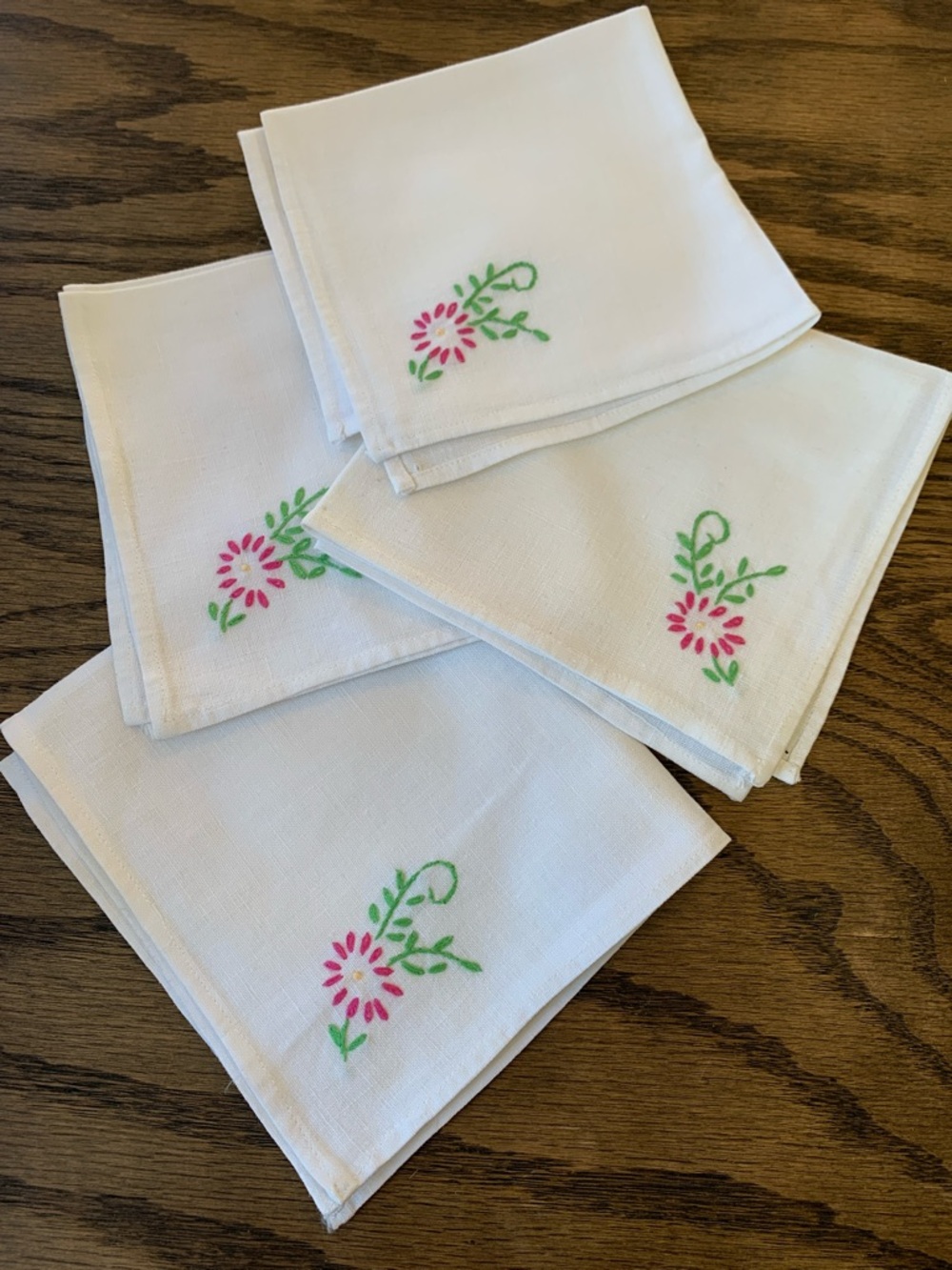 Vintage cloth napkins